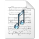 music,file,paper,document icon