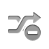 random,delete icon