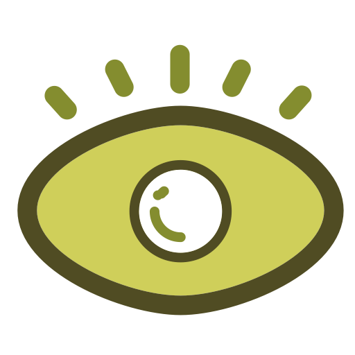 Eye svg vector icon