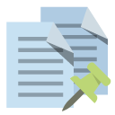 copy,push,pin icon