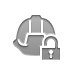 hard,hat,lock,open icon