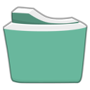 seagreen,folder icon