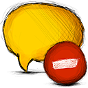 comment,delete icon