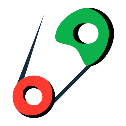 Curved Needle svg vector icon