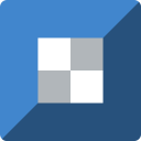 delicious, gloss, media, social, square svg vector icon