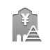 bank,yen,pyramid icon