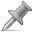 location, pin, push icon