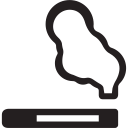 cigarette, no, smoke, smoking, tobacco svg vector icon
