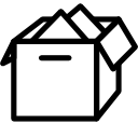 filled,box icon