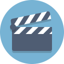 clapboard svg vector icon