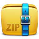 archive, folder, zip icon