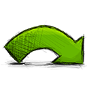 arrow, redo icon