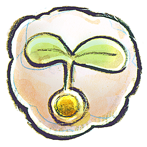 flower, seed icon