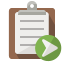clipboard,right icon