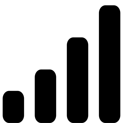 Barchartup svg vector icon