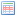 table,row icon