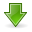 down,descend,download,fall,decrease,descending icon