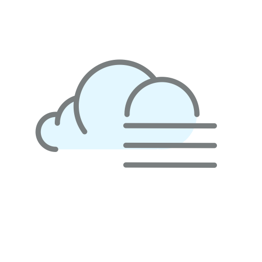 Fog svg vector icon