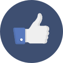 appreciate, facebook, like svg vector icon