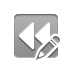 rewind,pencil icon