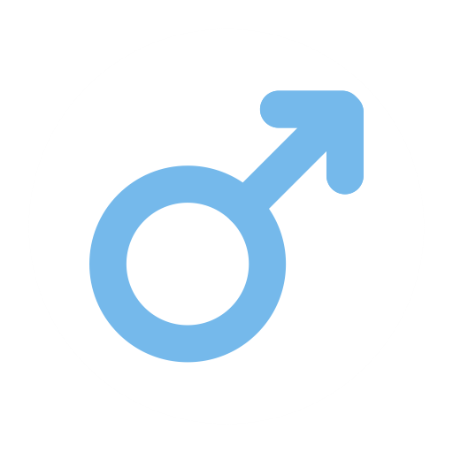Gender Male svg vector icon