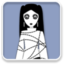 dark,girl,framed,child,kid,people,person,human,profile,account,user icon