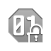 byte,lock,open icon