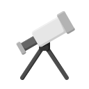 education, learn, school, student, study, telescope svg vector icon