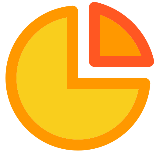 Chart svg vector icon