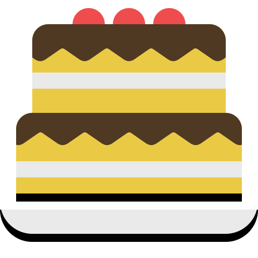 Cake Tall svg vector icon