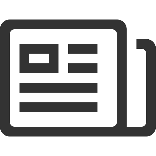 News svg vector icon