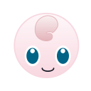 cute, go, jigglypuff, monster, pokemon svg vector icon