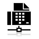 network,fax icon
