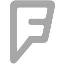 foursquare svg vector icon
