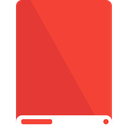 drive, red, white icon