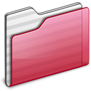 folder,red icon