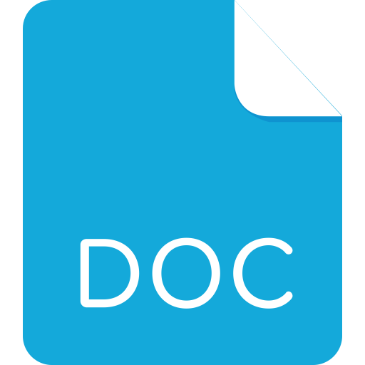 Word svg vector icon