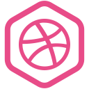 design, dribbble, media, portfolio, share, social, yumminky svg vector icon