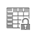 spreadsheet,lock,open icon