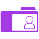 contact,folder icon