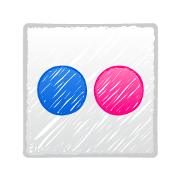flickr,social,social network,social media icon
