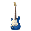 blue, guitar, stratocastor icon