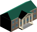 building, court, courthouse svg vector icon