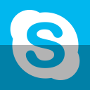 skype svg vector icon