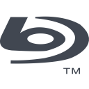blu ray, bluray svg vector icon