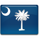 carolina, flag, south icon