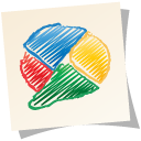buzz, google, google buzz, paper icon