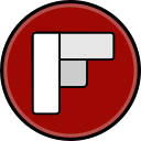 flipboard, media, social svg vector icon