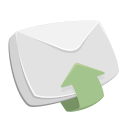 arrow up, email, envelope, inbox, letter, mail, recieved svg vector icon
