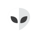 alien svg vector icon